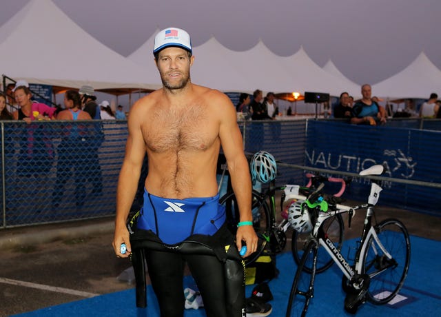 Geoff Stults at triathalon
