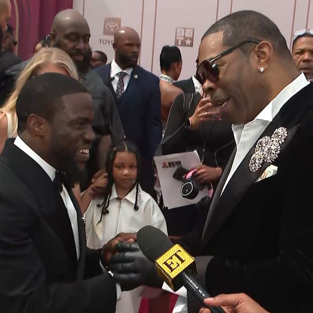 Watch Kevin Hart Crash Busta Rhymes' BET Red Carpet Interview (Exclusive)