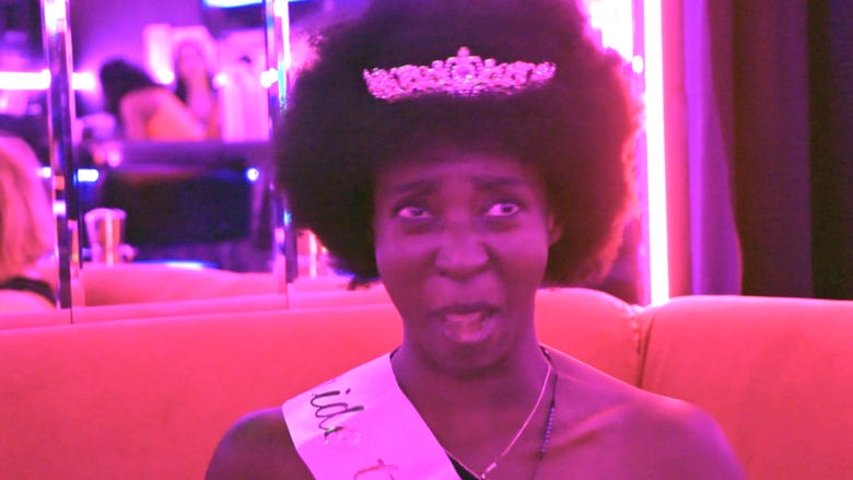 '90 Day Fiancé': Joan's Bachelorette Party Brings Her to a Strip Club (Exclusive)