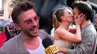 Jonathan Bailey Reacts to Kissing Scarlett Johansson All Over the 'Jurassic World: Rebirth' Tour
