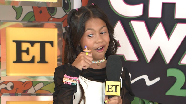 'Lilo & Stitch' Star Maia Kealoha Brings the Cuteness to the 2025 Kids' Choice Awards! (Exclusive)