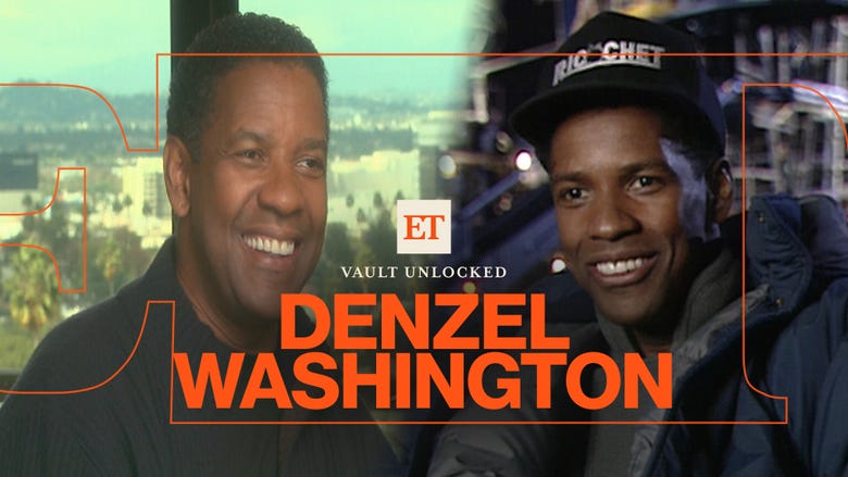 Denzel Washington's Journey to Hollywood Titan in Unseen Interviews | ET Vault Unlocked