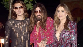 Billy Ray Cyrus and Elizabeth Hurley Make Miley's UK Movie Premiere a Family Date Night