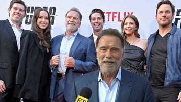 Schwarzenegger Family Steps Out For Arnold's 'Fubar' Premiere