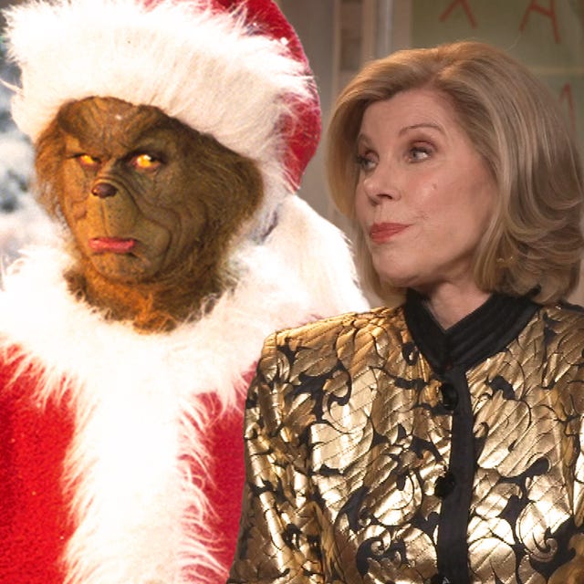 Christine Baranski on How Jim Carrey's 'Grinch' Inspired Her Approach to Filming 'The Gilded Age'