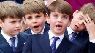 Prince Louis Steals the Show With Silly Antics at VE Day in London