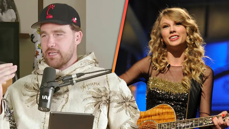 Travis Kelce Proves He's an ‘OG Swiftie’ Commenting On ‘Young' Taylor Swift’s ‘SNL’ Debut