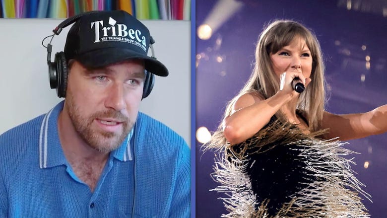 Travis Kelce Admits He Listens to Taylor Swift's Music When He’s ‘Depressed'