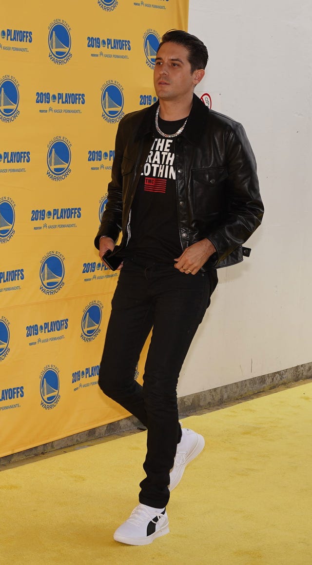 G-Eazy at Golden Gate Warriors game on May 14