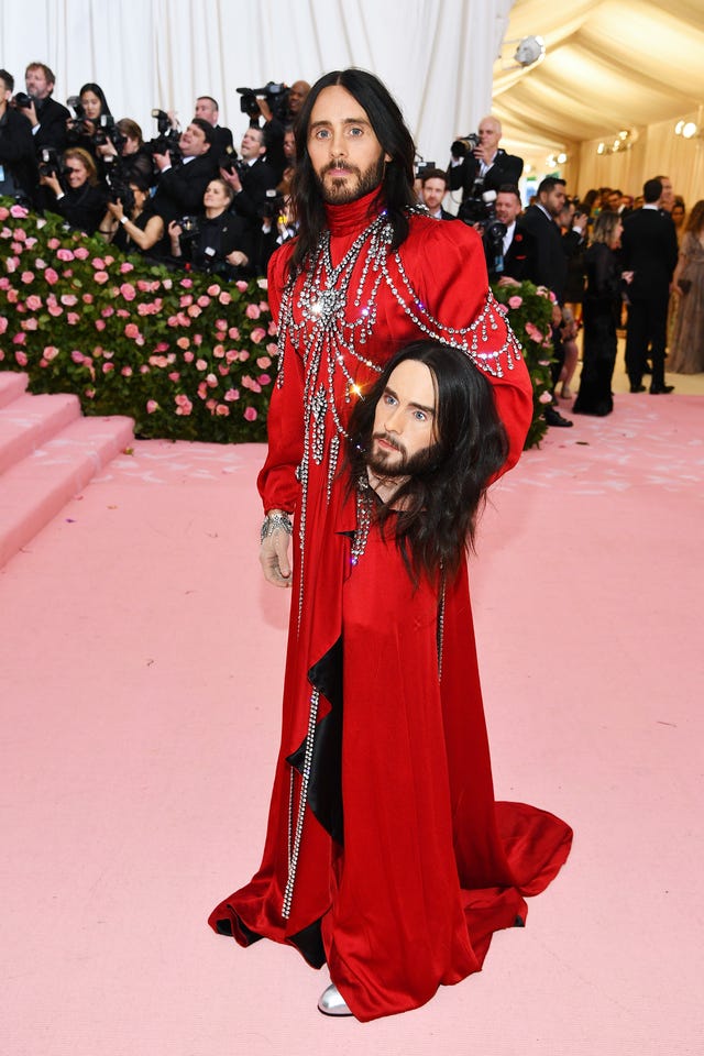 jared leto at 2019 met gala