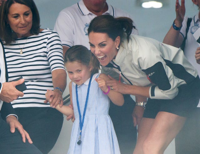 Carole Middleton, Princess Charlotte, Kate Middleton