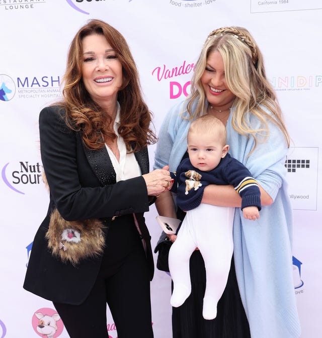 Lisa Vanderpump, Pandora Vanderpump Sabo and Theodore 