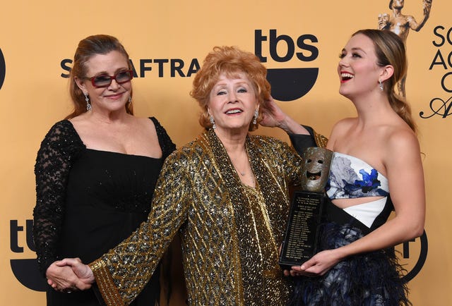 Carrie Fisher, Debbie Reynolds and Billie Lourd