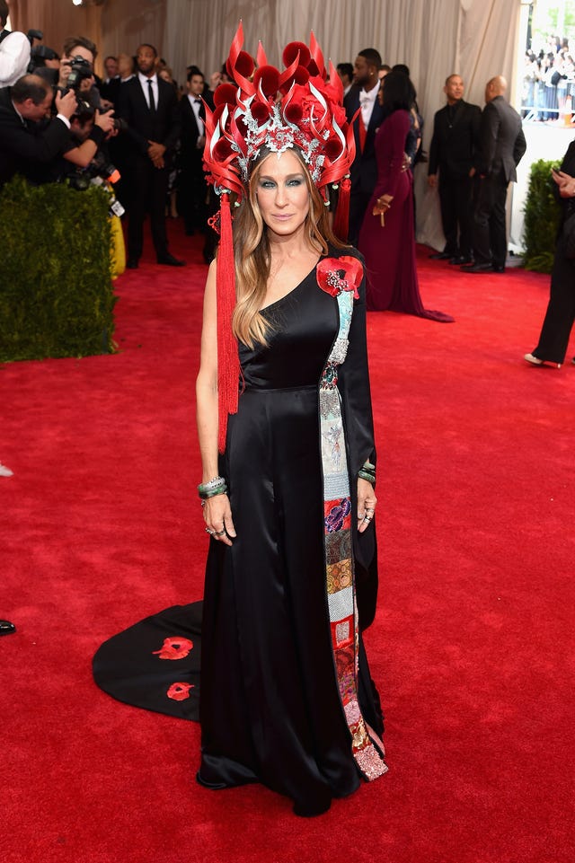 sarah jessica parker at 2015 met gala