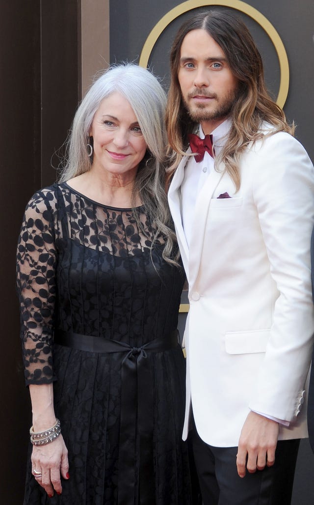 Jared Leto and Constance Leto 