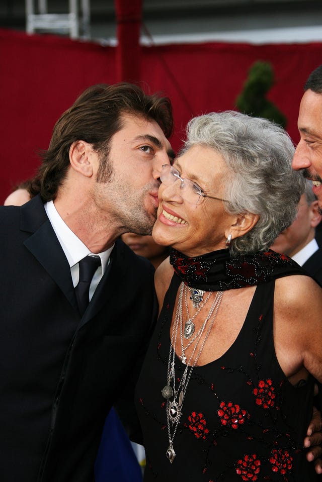 Javier Bardem and Pilar Bardem