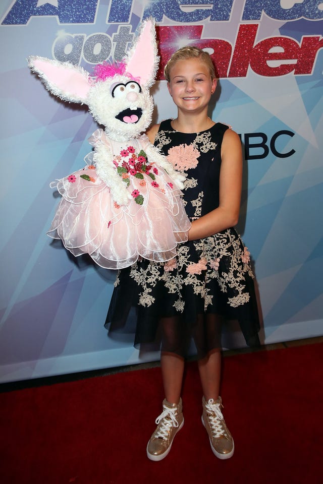 Darci Lynne Farmer attends NBC's "America's Got Talent" season 12 finale