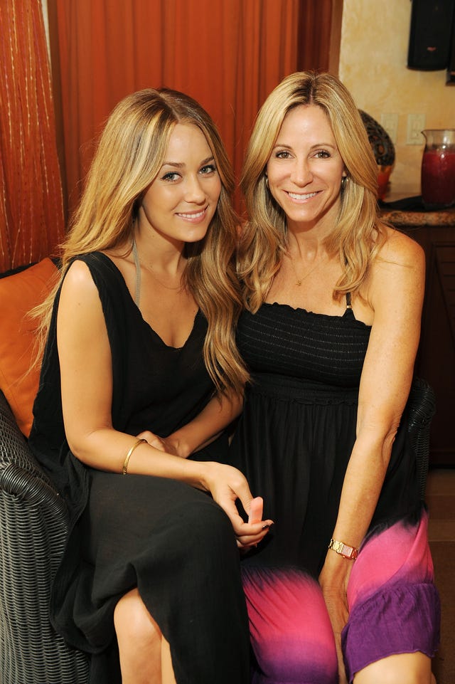 Lauren Conrad and her mom in vegas in 2009