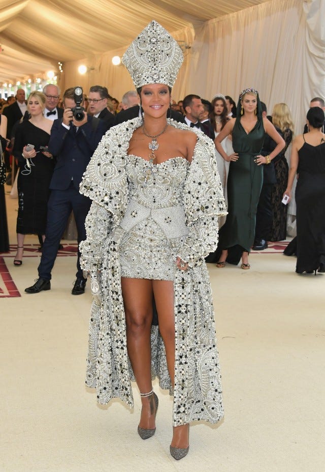 Rihanna at 2018 Met Gala