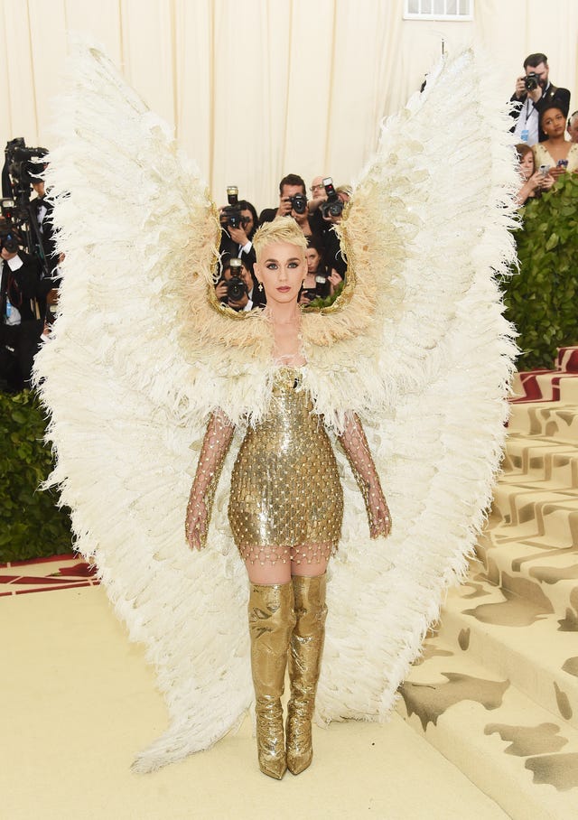 katy perry at 2018 met gala