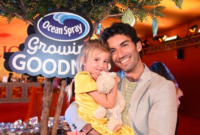 Justin Baldoni at the Ocean Spray x The Lion King Premiere
