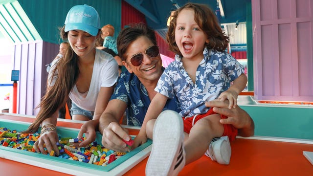 John Stamos Family Legoland