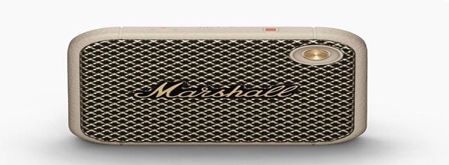 Marshall Willen Portable Bluetooth Speaker, Cream