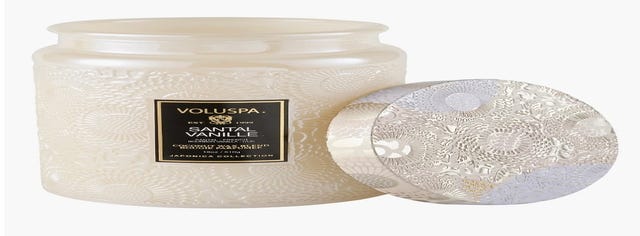 Voluspa Large Santal Vanille Jar Candle 