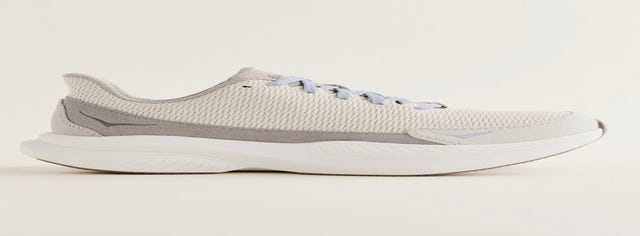 HOKA x Reformation Mach 6 LS Crochet - Flint Grey Rainy Day