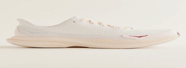 HOKA x Reformation Mach 6 LS Crochet - Eggnog Shortbread