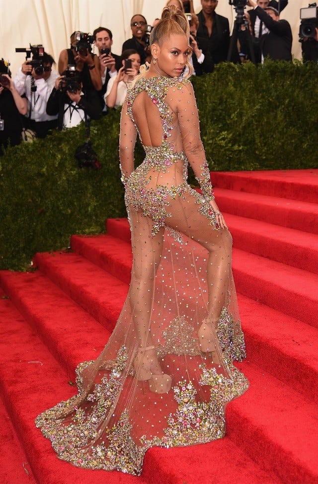 Beyonce at Met Gala 2015