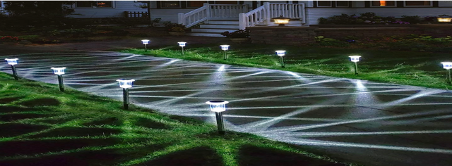 Lianglome Outdoor Pathway Solar Lights