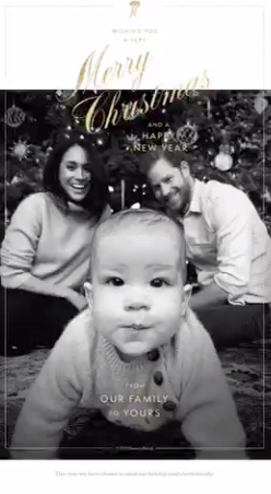 christmas card sussex