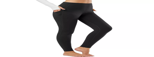 Baleaf Fleece-Lined Leggings with Pockets